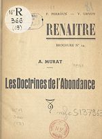 Télécharger le livre :  Les doctrines de l'abondance