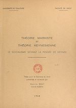 Télécharger le livre :  Théorie marxiste et théorie keynésienne