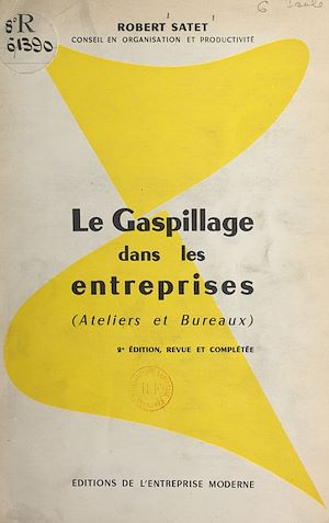 Téléchargez le livre :  Le gaspillage dans les entreprises