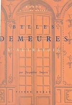 Télécharger le livre :  Belles demeures d'autrefois