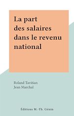Télécharger le livre :  La part des salaires dans le revenu national