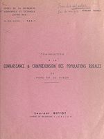 Télécharger le livre :  Contribution à la connaissance et compréhension des populations rurales du Nord-Est du Gabon