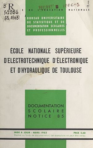 Download the eBook: École nationale supérieure d'électrotechnique, d'électronique et d'hydraulique de Toulouse