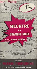 Télécharger le livre :  Meurtre en chambre noire
