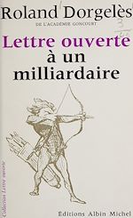 Download this eBook Lettre ouverte à un milliardaire