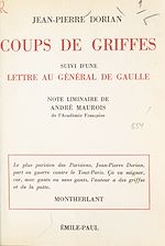 Télécharger le livre :  Coups de griffes
