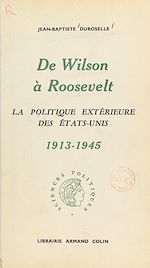 Télécharger le livre :  De Wilson à Roosevelt