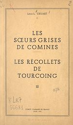 Télécharger le livre :  Les sœurs grises de Comines