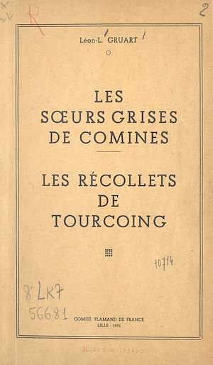 Téléchargez le livre :  Les sœurs grises de Comines