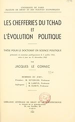 Télécharger le livre :  Les chefferies du Tchad et l'évolution politique