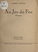 Télécharger le livre :  Au jeu du feu