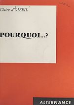 Download this eBook Pourquoi ?