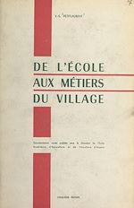 Télécharger le livre :  De l'école aux métiers du village