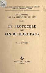 Télécharger le livre :  Économie de la vigne et du vin (3)