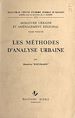 Télécharger le livre :  Les méthodes d'analyse urbaine