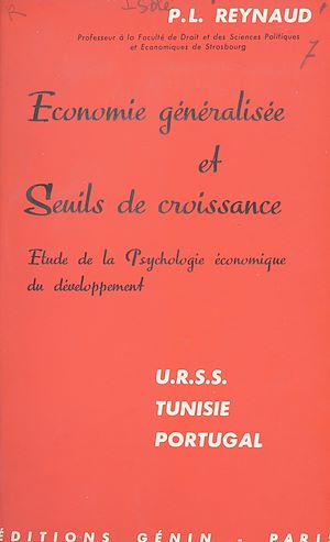 Téléchargez le livre :  Économie généralisée et seuils de croissance