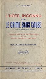 Télécharger le livre :  L'hôte inconnu dans le crime sans cause