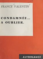 Download this eBook Condamnée à oublier