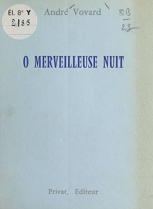 Téléchargez le livre :  O merveilleuse nuit