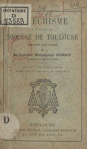 Download the eBook: Catéchisme à l'usage du diocèse de Toulouse