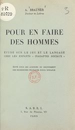 Télécharger le livre :  Pour en faire des hommes