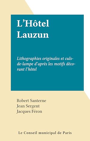 Download the eBook: L'Hôtel Lauzun
