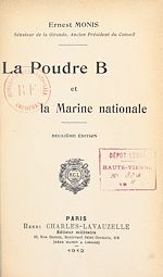 Télécharger le livre :  La poudre B et la marine nationale