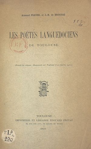 Download the eBook: Les poètes languedociens de Toulouse
