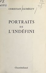 Télécharger le livre :  Portraits de l'indéfini