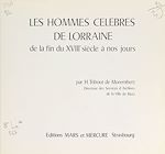 Télécharger le livre :  Les hommes célèbres de Lorraine