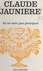 Télécharger le livre :  Je ne sais pas pourquoi