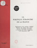 Télécharger le livre :  La politique étrangère de la France