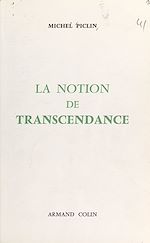 Télécharger le livre :  La notion de transcendance