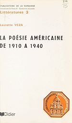 Télécharger le livre :  La poésie américaine de 1910 à 1940