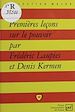 Télécharger le livre :  Premières leçons sur le pouvoir