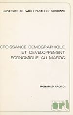 Télécharger le livre :  Croissance démographique et développement économique au Maroc