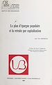 Télécharger le livre :  Le plan d'épargne populaire et la retraite par capitalisation