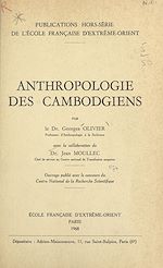 Télécharger le livre :  Anthropologie des Cambodgiens