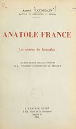 Télécharger le livre :  Anatole France