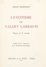Télécharger le livre :  L'exotisme de Valery Larbaud