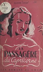 Télécharger le livre :  La passagère du Capricorne