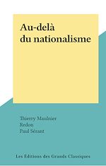 Télécharger le livre :  Au-delà du nationalisme