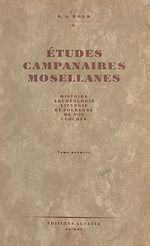 Télécharger le livre :  Études campanaires mosellanes (1)
