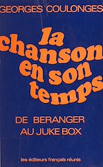 Télécharger le livre :  La chanson en son temps