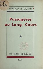Télécharger le livre :  Passagères au long-cours