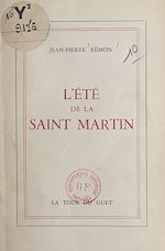 Télécharger le livre :  L'été de la Saint Martin