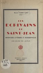 Télécharger le livre :  Les écrivains de Saint-Jean