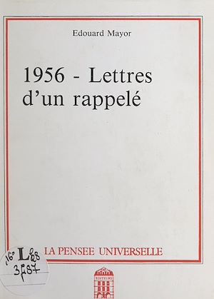 Téléchargez le livre :  1956 - Lettres d'un rappelé