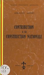 Télécharger le livre :  Contribution à la construction nationale