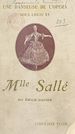 Télécharger le livre :  Mademoiselle Sallé, 1707-1756